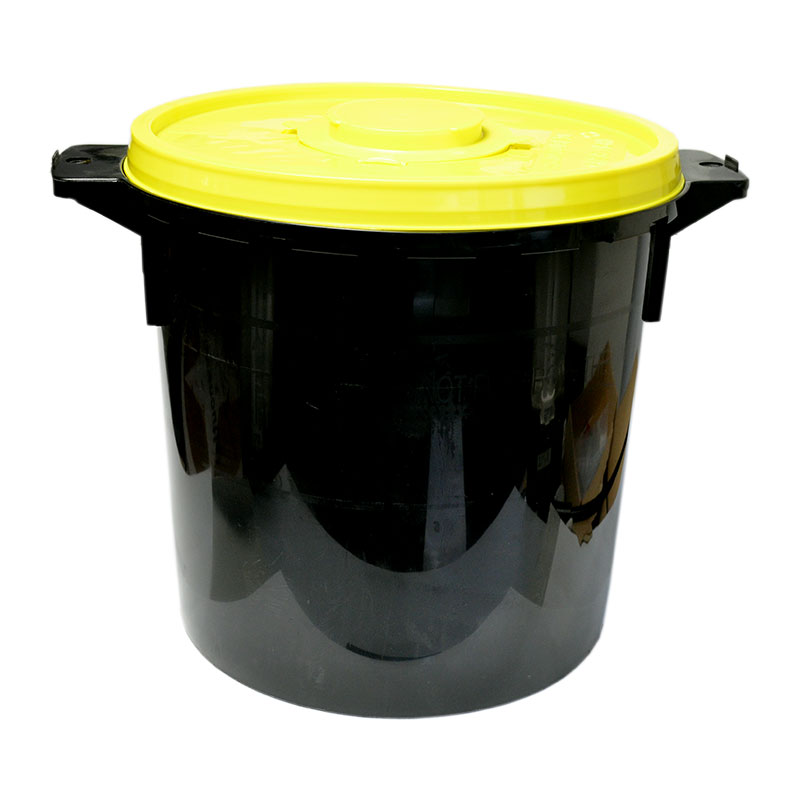 Cannula disposal box black 11.3 liters