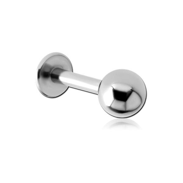 Titanium Labret Studs, 1,2 mm