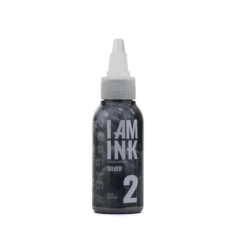 I AM INK - Second Generation 2 Silver, 50 ml