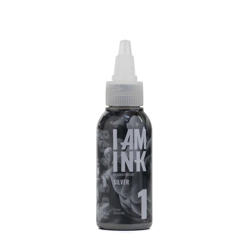 I AM INK - Second Generation 1 Silver, 50 ml