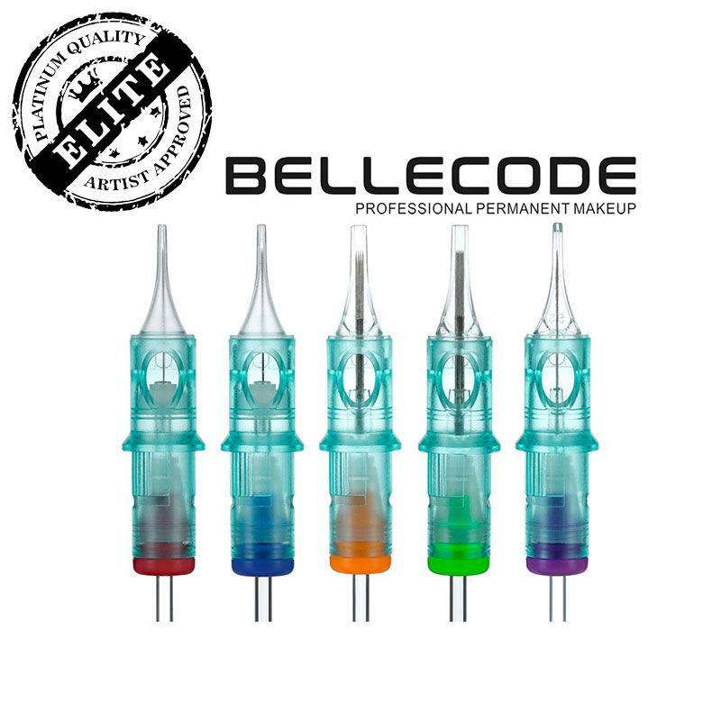 BELLECODE Cartridges 1 - Round Liner 0,18 Long Taper