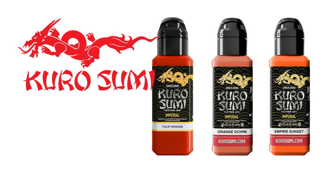 Kuro Sumi Ink Orange