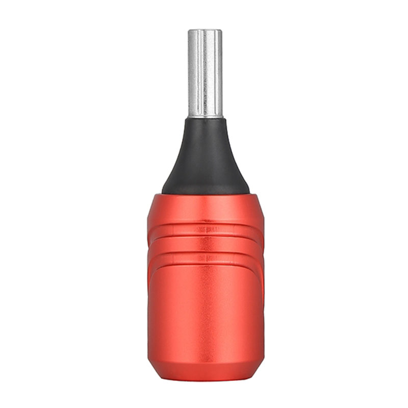 ELITE Aluminium Click Cartridge Grip for needle modules, red