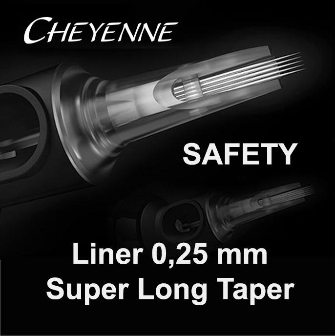 Cheyenne Safety Cartridges - Round Liner 0,25 SLT