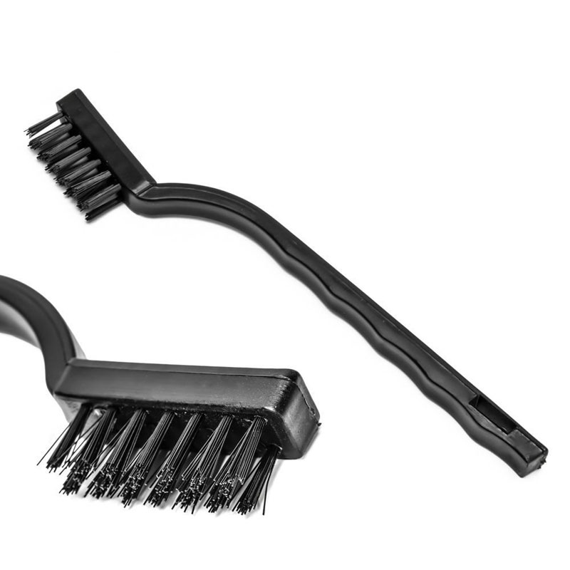 Istrument cleaning brush plastic black