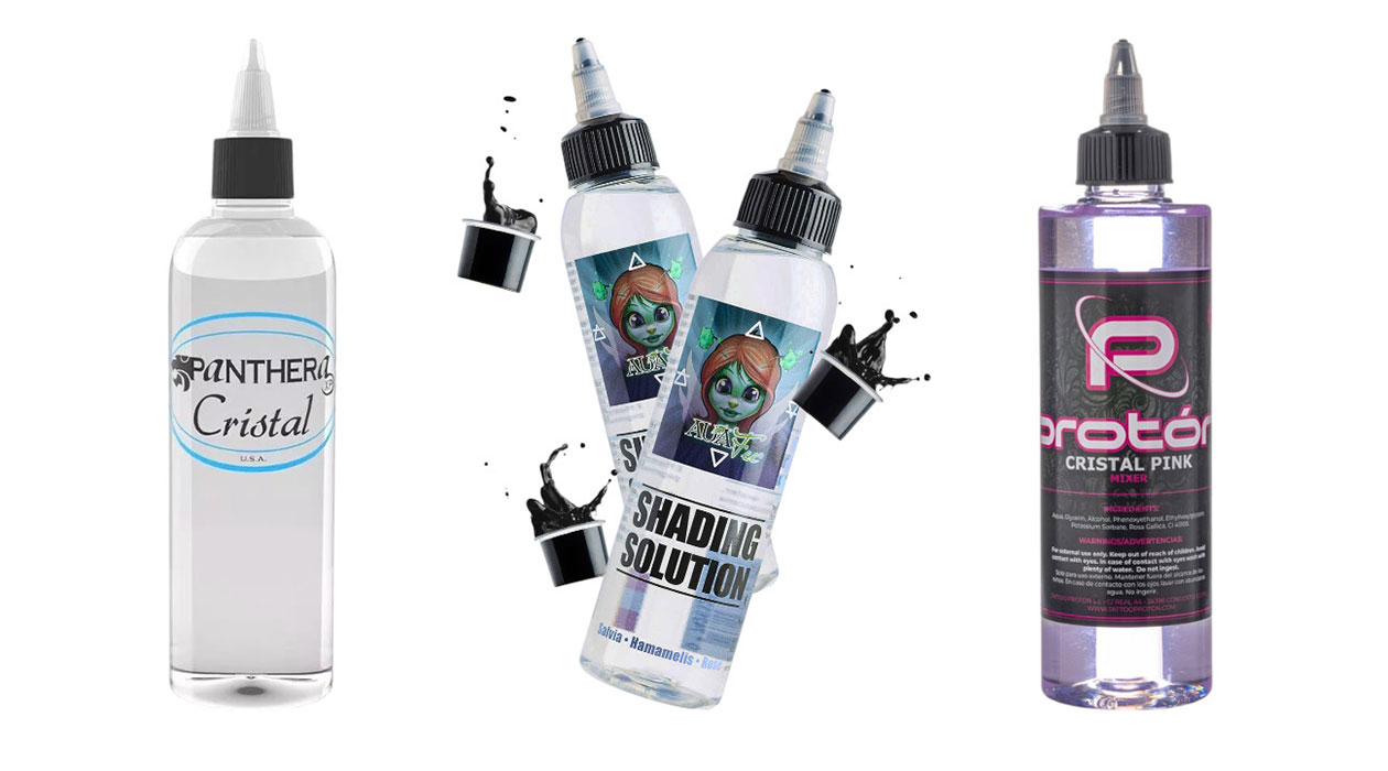 Tattoo ink solutions