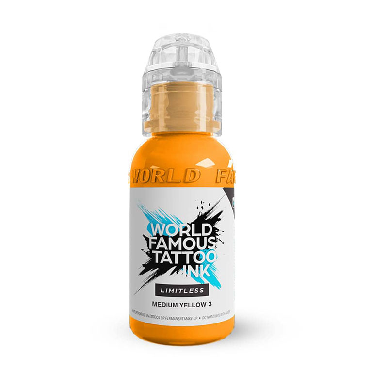 World Famous Limitless - Medium Yellow 3, 30 ml