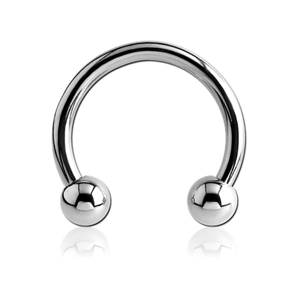 Titanium Circular Barbells 1,2 mm, 4 mm balls