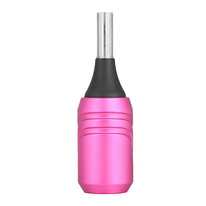 ELITE Aluminium Click Cartridge Grip for needle modules, pink