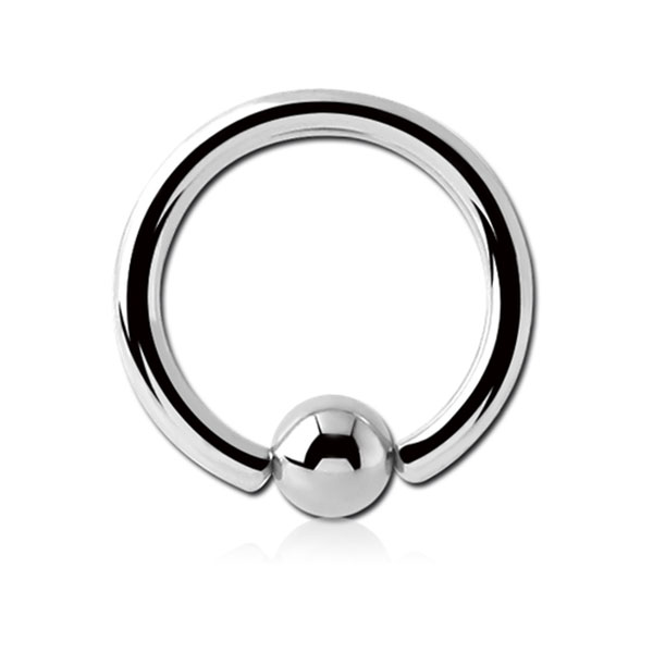 Titanium Ball Closure Rings 1,6 mm, 4 mm ball