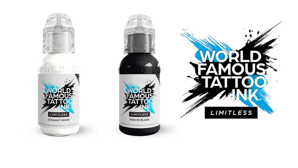 Limitless Ink Black - White