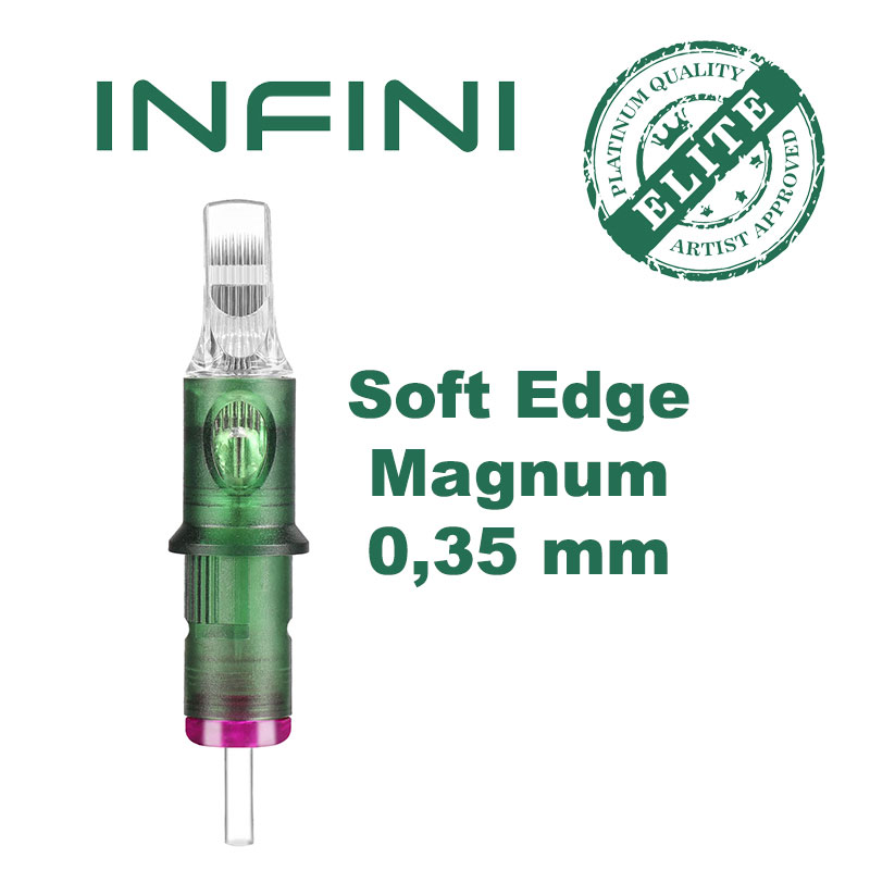 INFINI Needle Cartridges - Soft Edge Magnum 0,35 LT