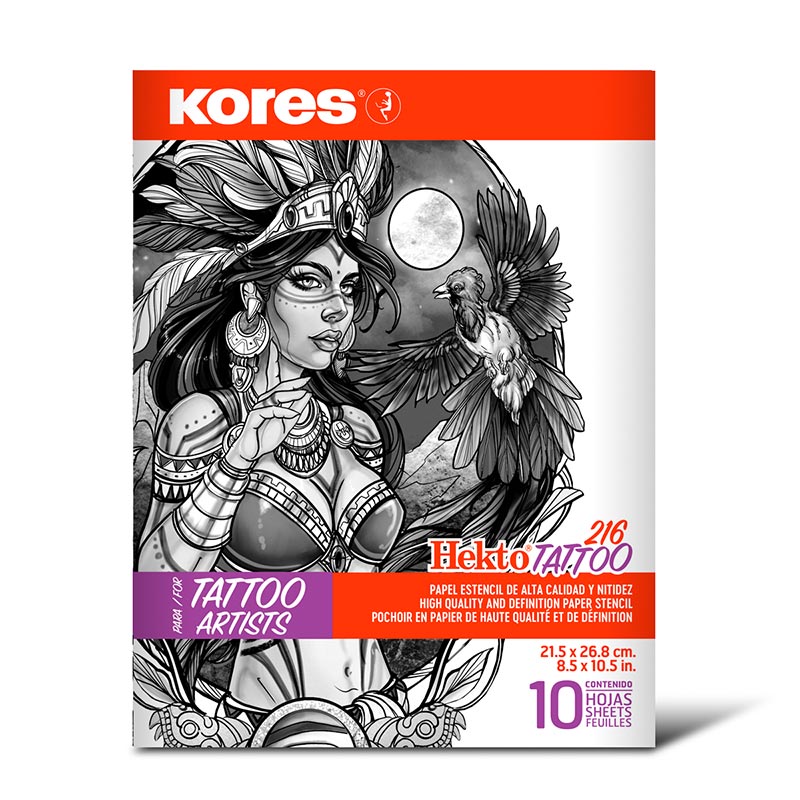 Kores Tattoo Transfer Paper DIN A4, 10 sheets