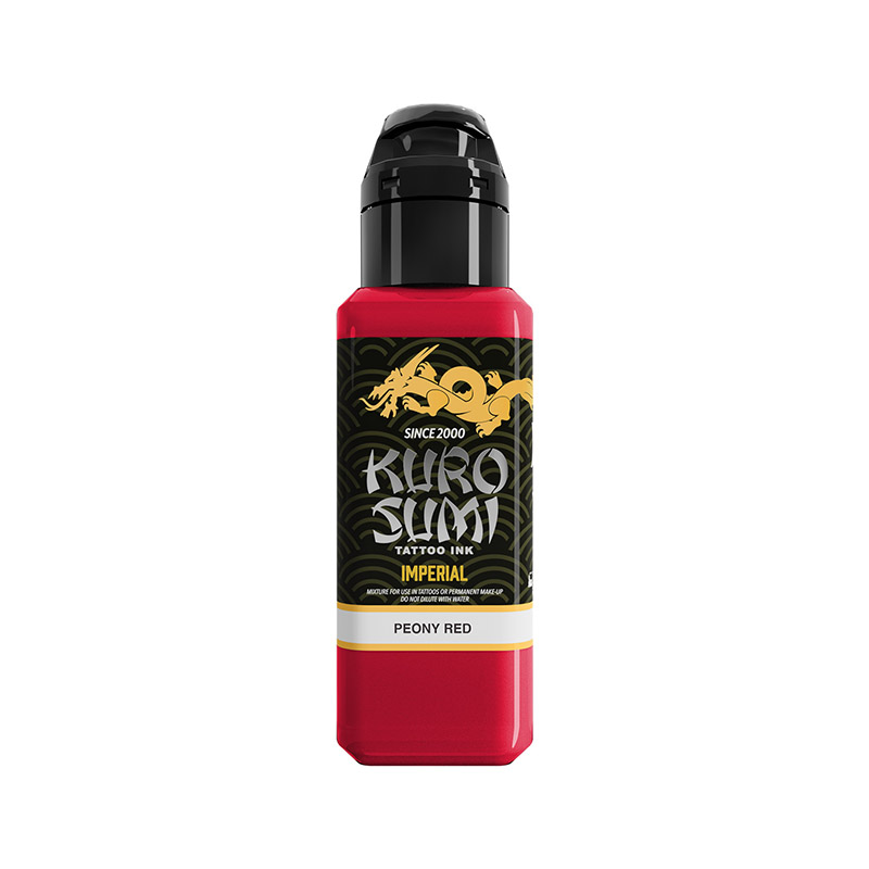 Kuro Sumi Imperial Ink - Peony Red 22 ml