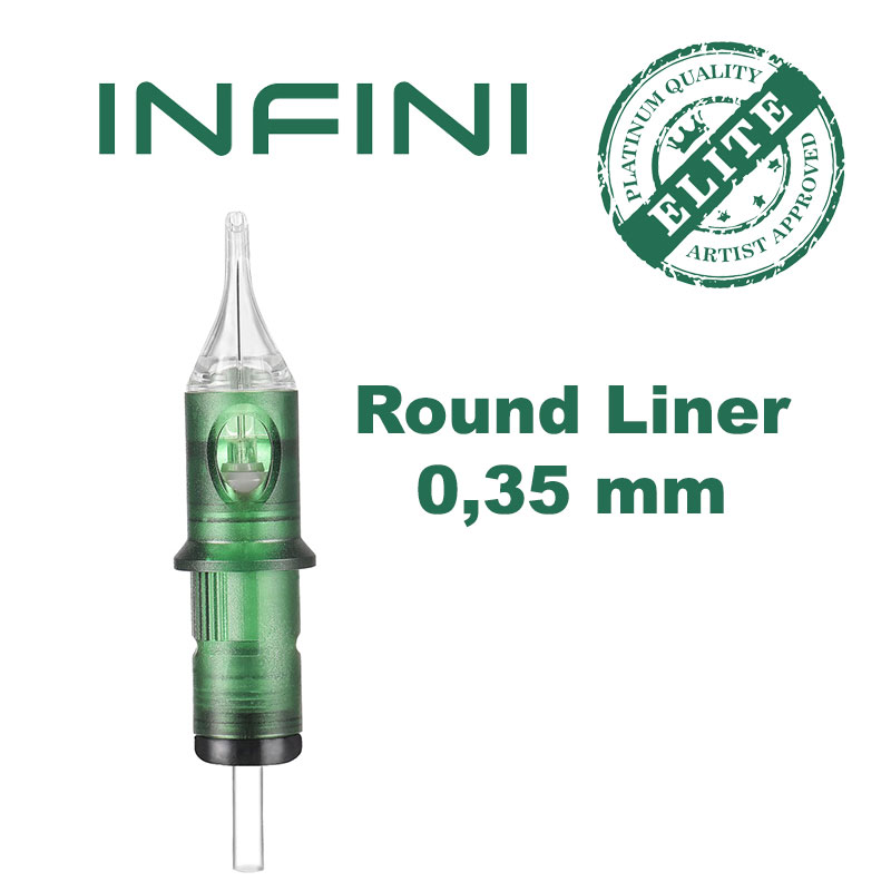 INFINI Needle Cartridges - Round Liner 0,35 LT