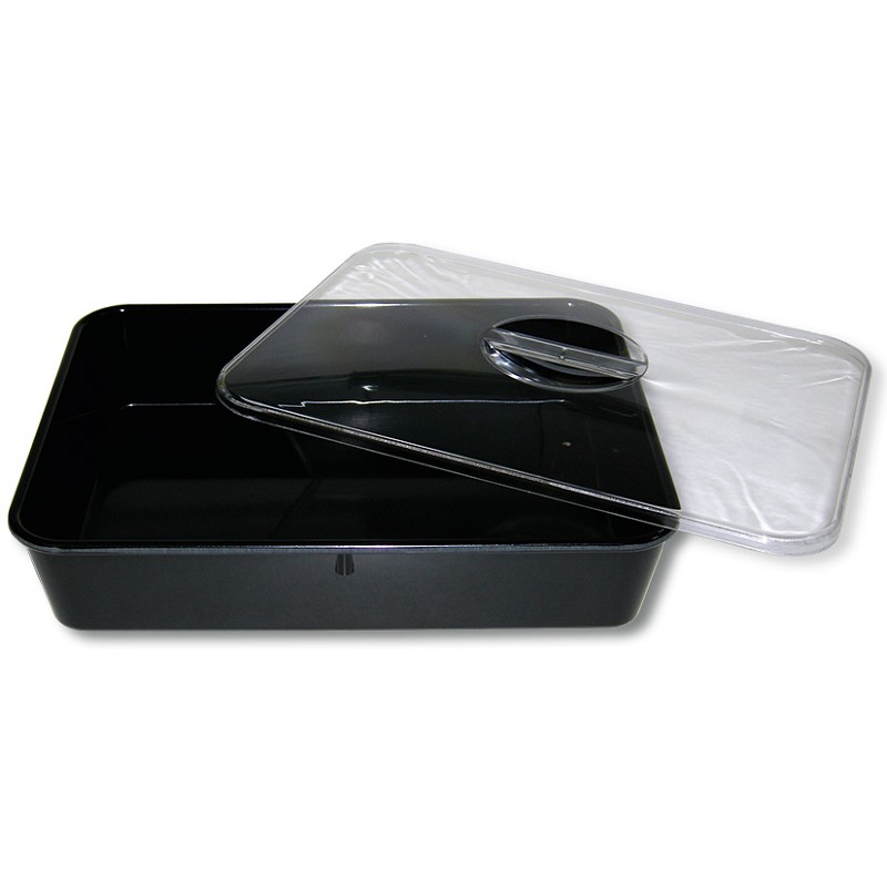 Basin for instruments black