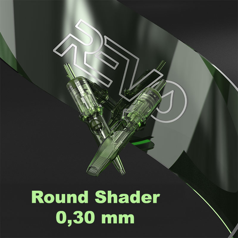 EZ INKin REVO Needle Cartridges - Round Shader 0,30 LT