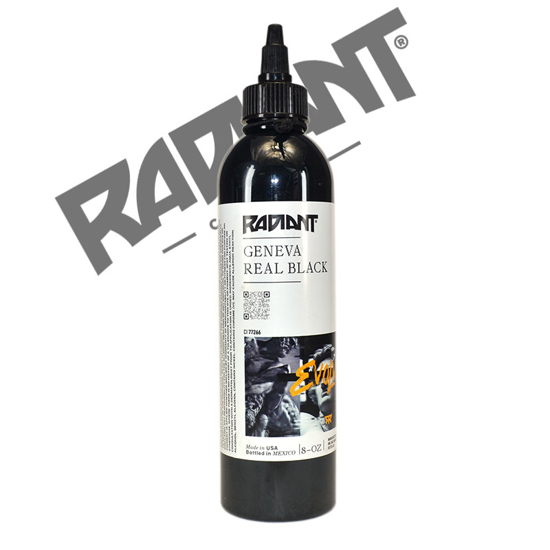 Radiant Evolved Ink - Geneva Real Black 240 ml